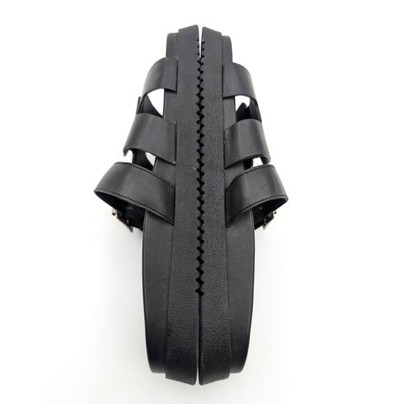 Steve Madden Mayhem Slide Sandal Open Toe Women's Black Size US8.5 EU39 - Picture 7 of 12